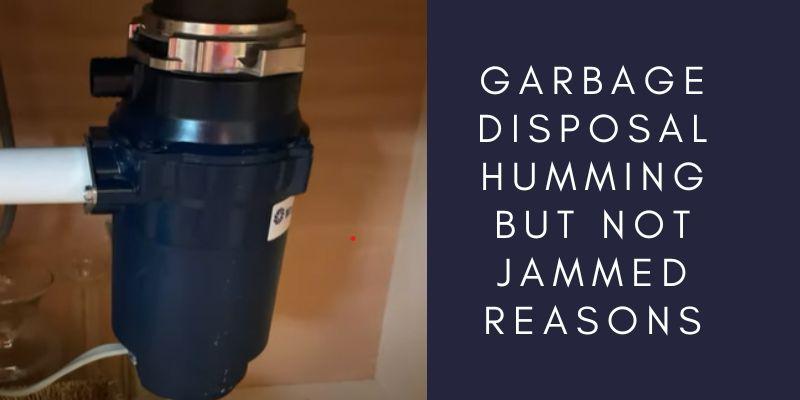 Garbage Disposal Humming But Not Jammed  Reasons