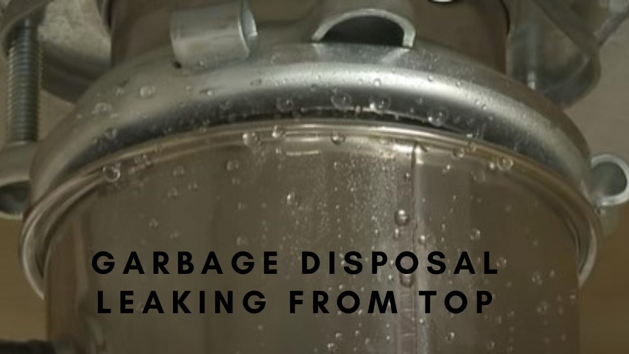 Garbage Disposal Leaking From Top 