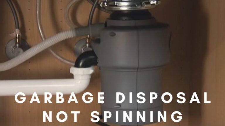 Garbage Disposal Not Spinning
