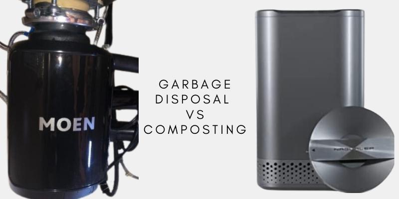 4 Notable Differences between garbage disposal and composting