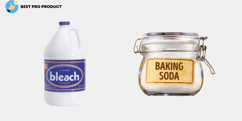 Mix Baking Soda and Bleach and Pour it Down the Drain