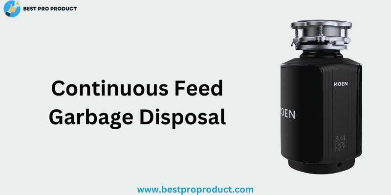 Continuous Feed Garbage Disposal