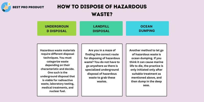 How to Dispose of Hazardous Waste