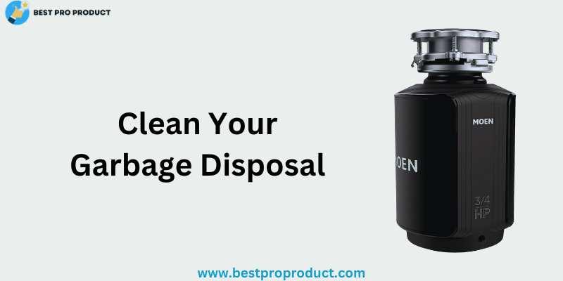 Clean Your Garbage Disposal
