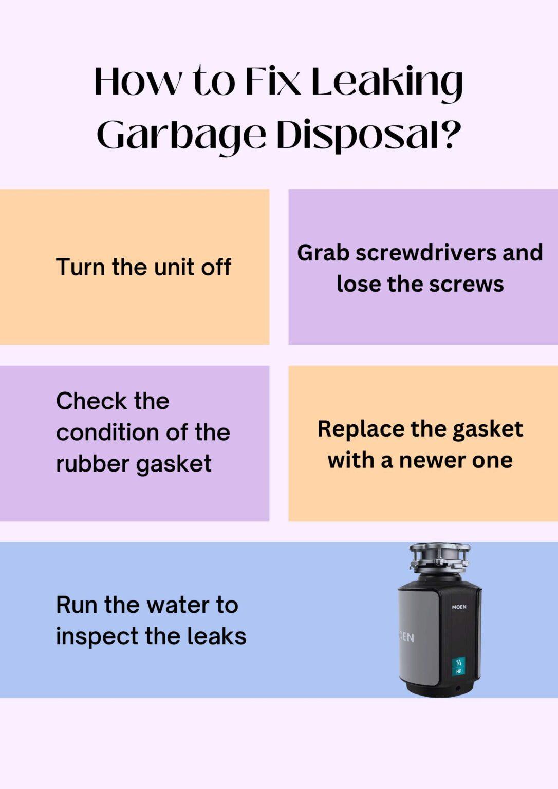 Garbage Disposal Leaking from the Bottom What Should You Do?