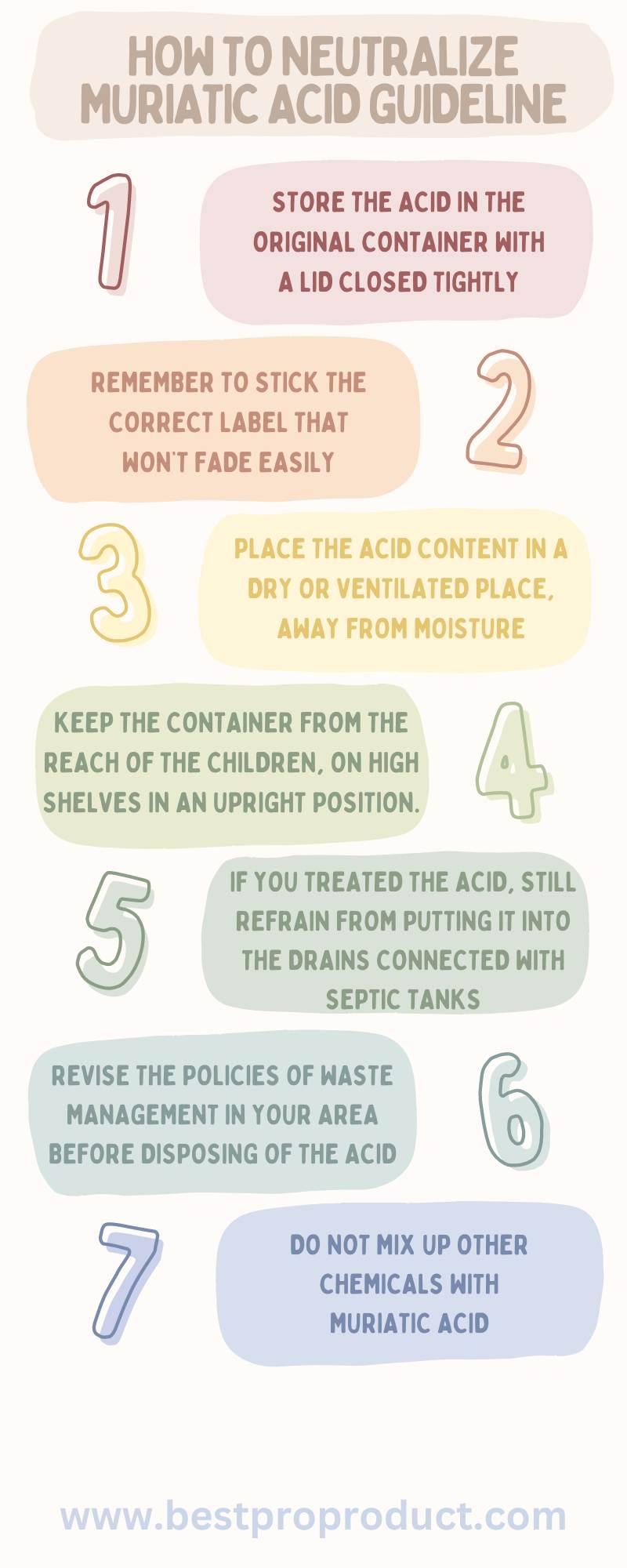 How to Dispose of Muriatic Acid? Methods and Instructions