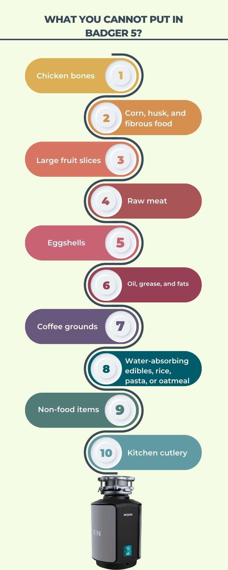 Worst Foods for Garbage Disposal Garbage Disposal Nightmares
