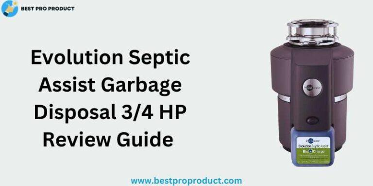 Evolution Septic Assist Garbage Disposal 3/4 HP