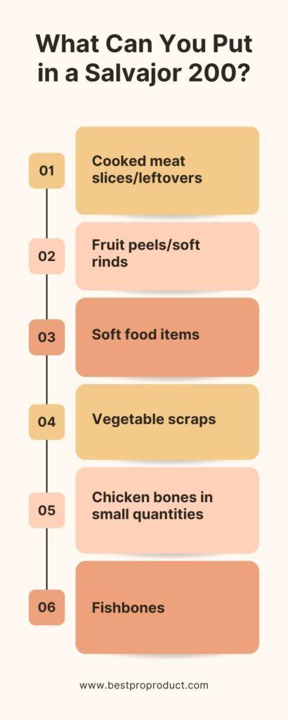 What Can You Put in a Salvajor 200?
