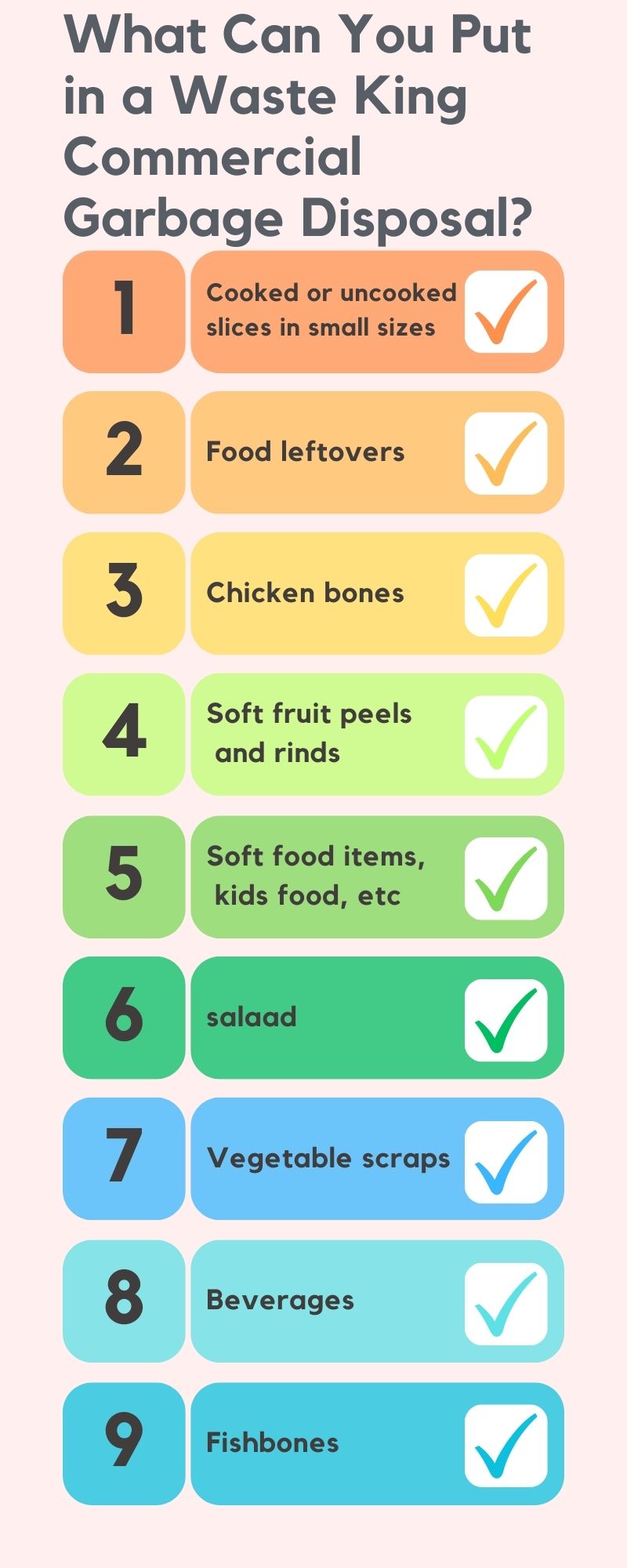 Waste King Commercial Garbage Disposal Convenient Food Disposal Solution