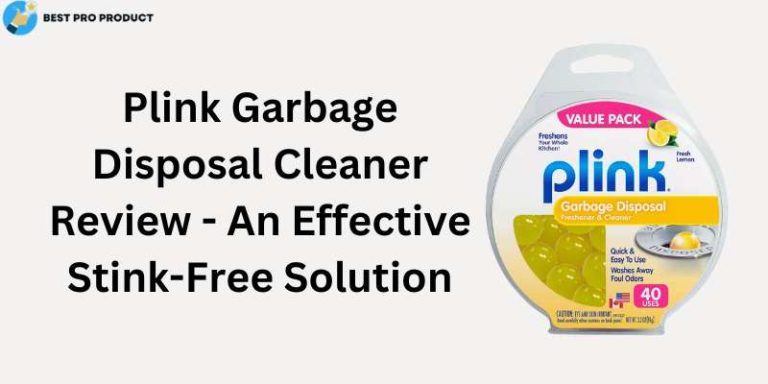 Plink Garbage Disposal Cleaner Review